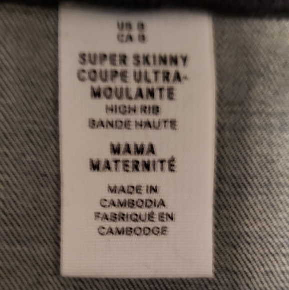 Maternity Jean Pants - Picture 3 of 3